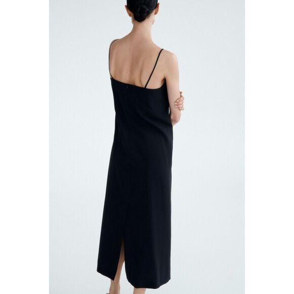 ZARA NAVY LIMITED EDITION STRAPPY DRESS - Picture 6 of 13